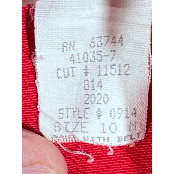 Vintage Worthington Dress Pants Womens Size 10M 100% Polyester - Picture 5 of 5